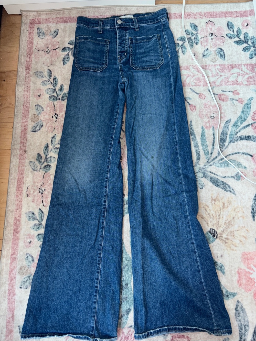 Nili Lotan Indigo Flared Jeans